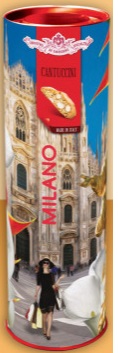 Lata Milano - Biscoitos Cantuccinis 200g