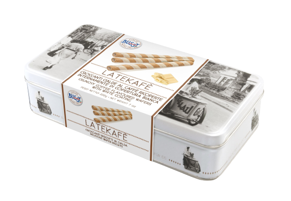 Rolos wafer de café com recheio de creme de leite 200g