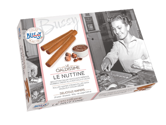 Wafer rolos com recheio de chocolate e avelã 160g