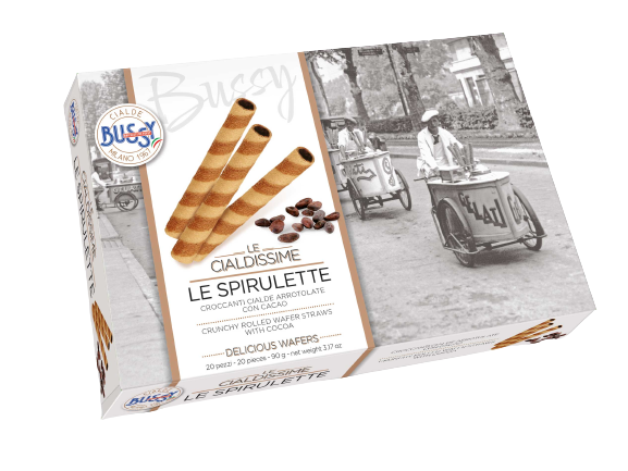 Wafer Rolos com recheio de chocolate 90g