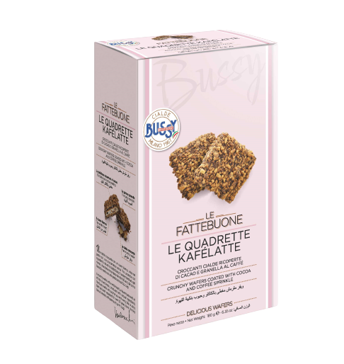 Wafer com cobertura de Café 180g