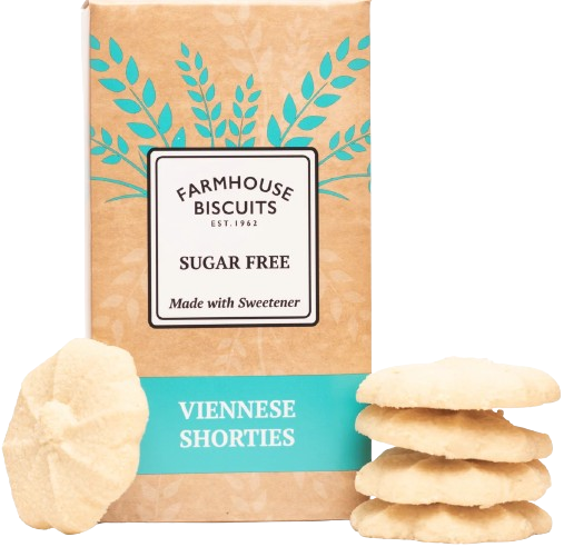 Bolachas de baunilha Viennese 150g sem açúcar