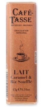 Chocolate de leite com caramelo e arroz crocante 45g