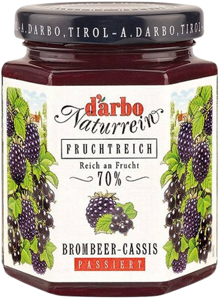 Blackberry and currant jam 200g