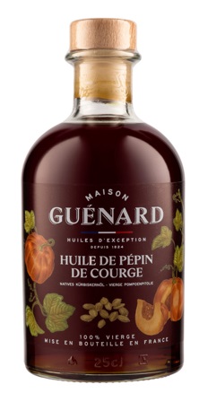 Óleo de sementes de abóbora 100% Virgem garrafa 240ml