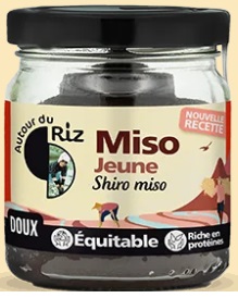 Miso de Arroz Shiro de Fermentação Suave 