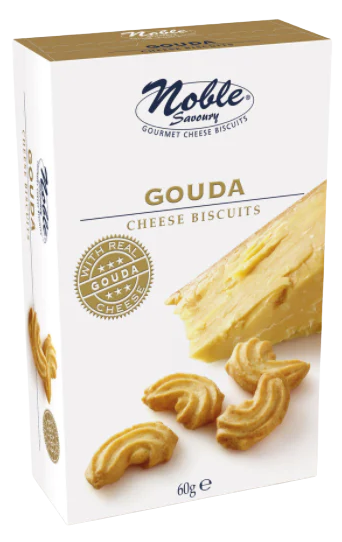 Biscoitos com queijo Gouda 60g