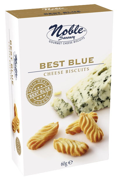 Biscoitos de queijo azul 60g