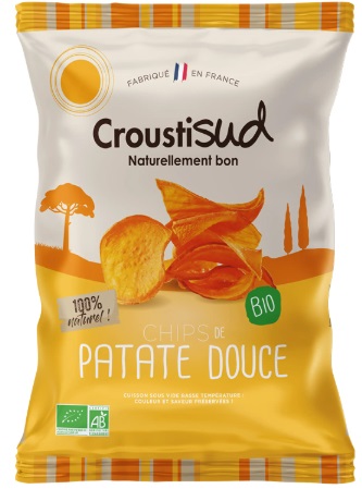 Chips de batata doce 70g - Biológico 