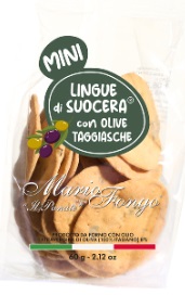 Tosta mini com azeitona Taggiasca 60g