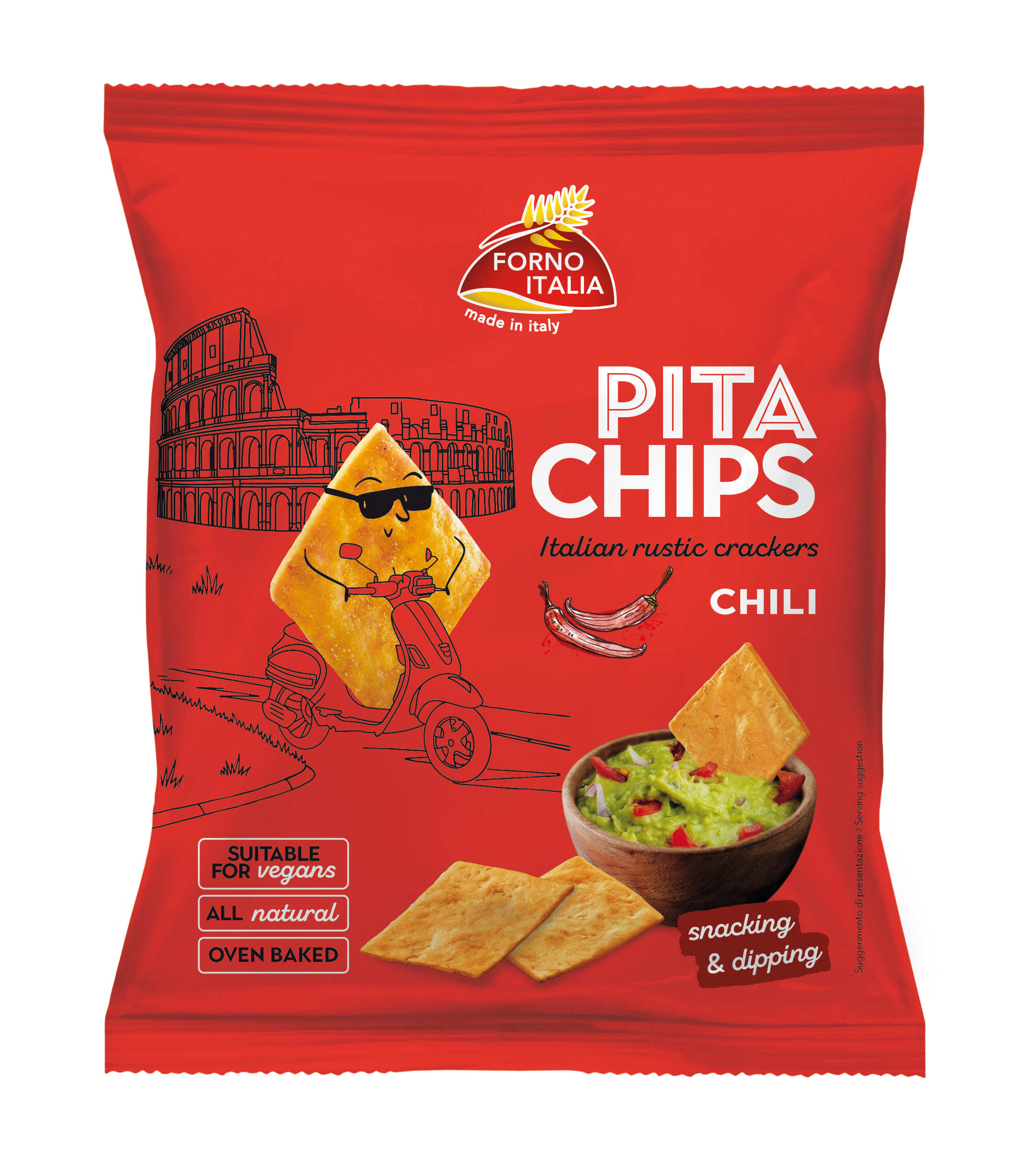 Cracker Pitachips com Chili 80g